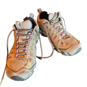 Oboz Sawtooth Women’s Hiking Shoe Boot waterproof B Dry size 7.5 Tan